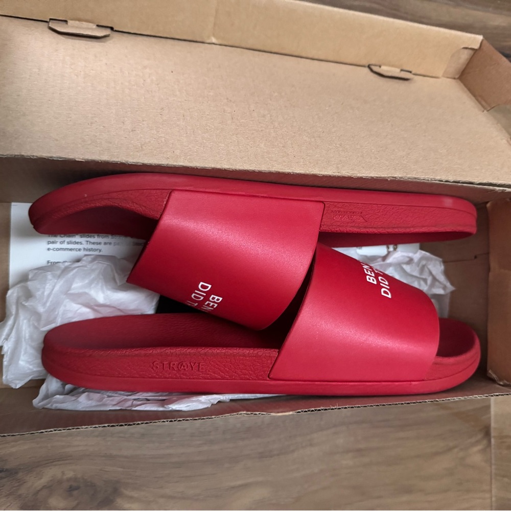 Straye Ben Baller Did the Chain Slides Size 12 Men